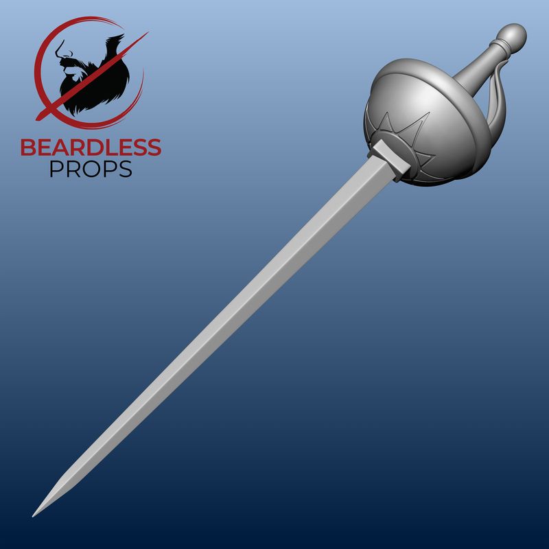 Sword Fighter Peach rapier
